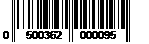 0500362000095